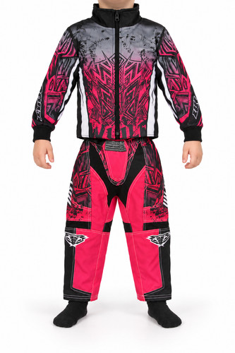 Set kit motocross rosa - , per