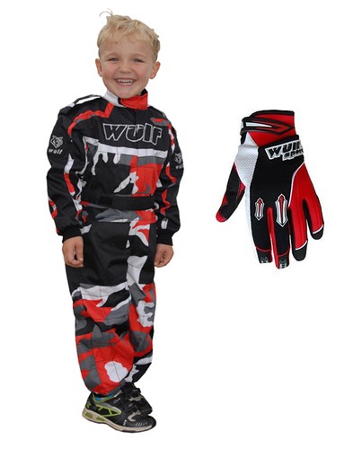 Tuta guanti motocross per - guanti,