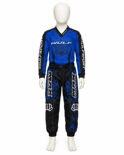 Set motocross blu - , bambini