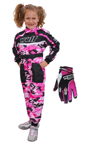Tuta guanti motocross per - da,