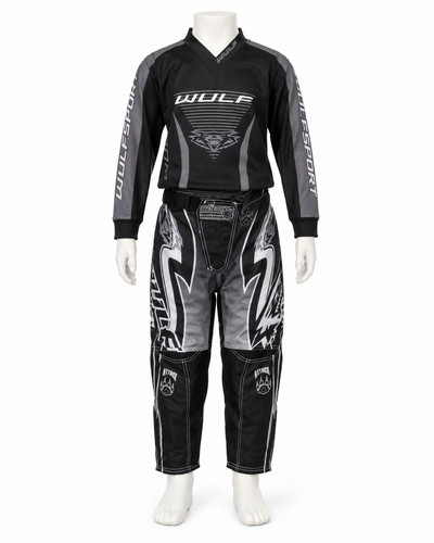 Kit motocross bambini nero - kit, mx