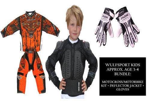 Kit set motocross - , arancione