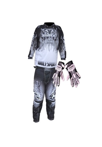Set motocross nero - , +