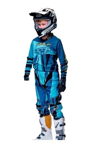 Wulfsport kids ventuno cyan - wulfsport,
