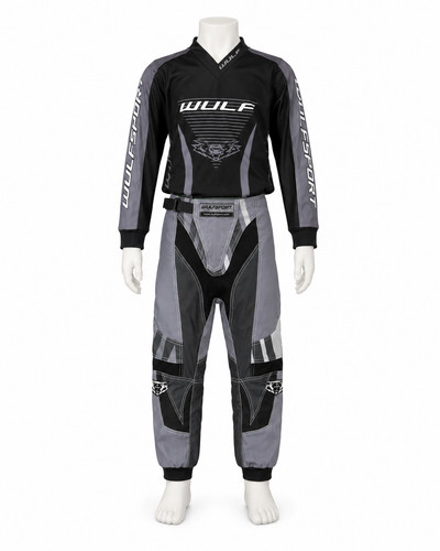 Kit motocross bambini nero - motocross,