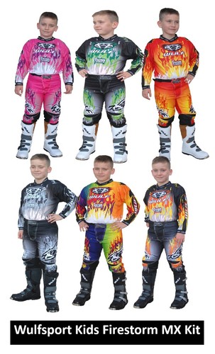 Set kit motocross bambini